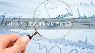 为什么支付宝信用卡充话费被退款