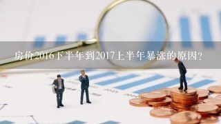 房价2016下半年到2017上半年暴涨的原因？