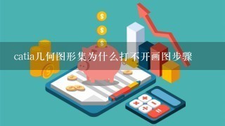 catia几何图形集为什么打不开画图步骤