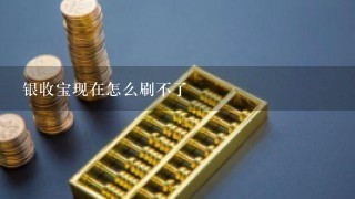 银收宝现在怎么刷不了