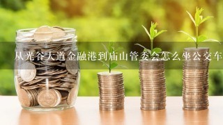 从光谷大道金融港到庙山管委会怎么坐公交车，最快需要