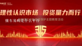 懂车易购是什么平台