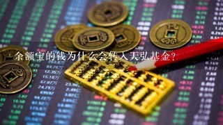 余额宝的钱为什么会转入天弘基金？