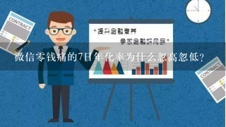 微信0钱痛的7日年化率为什么忽高忽低？